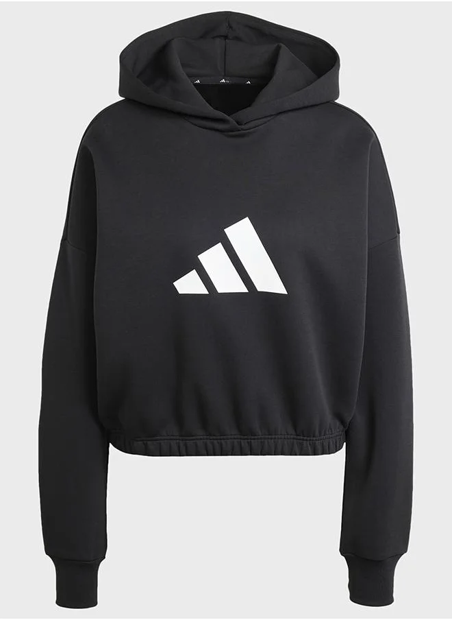 Adidas Future Icons 3 Bar Logo Hoodie