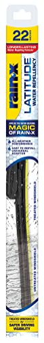 Rain-X 5079279-2 Latitude 2-In-1 Water Repellent Wiper Blades, 22 Inch Windshield Wipers (Pack Of 1), Automotive Replacement Windshield Wiper Blades With Patented Rain-X Water Repellency Formula - Image 1