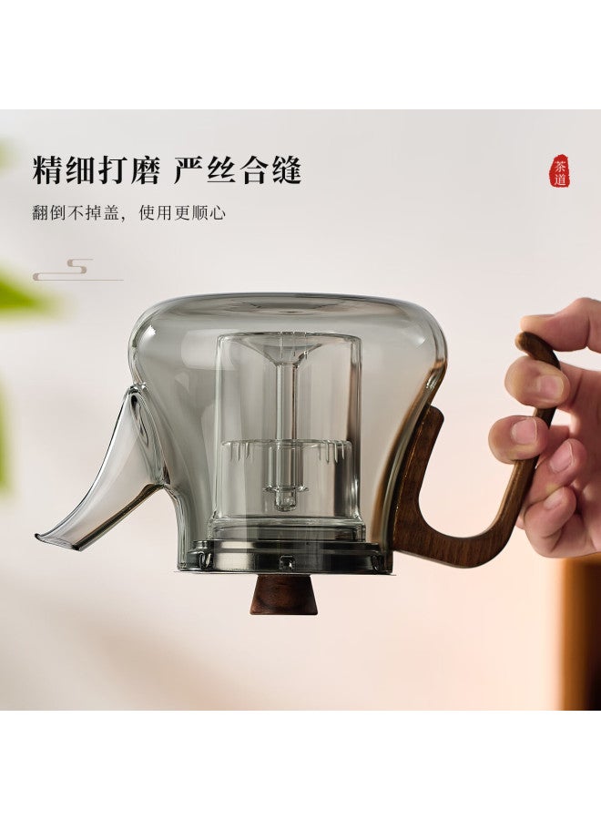 Yihutea Yihu Tea New Electric Ceramic Stove High-temperature Resistant Walnut Side Handle Tea Brewing Pot - Image 4