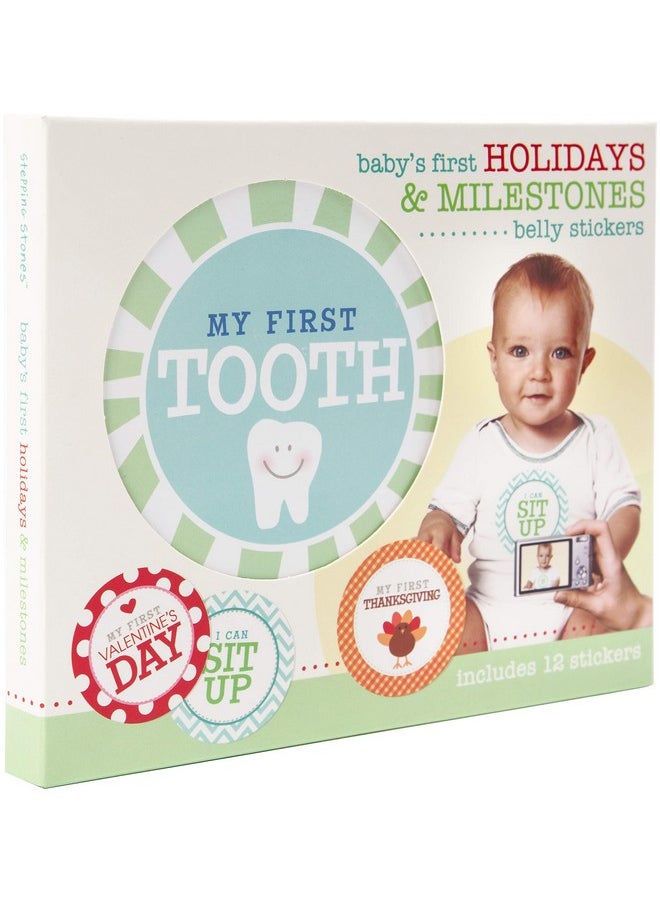 C.R. Gibson C.R. Gibson First Year Milestones and Holidays Baby Belly Stickers  - Image 2