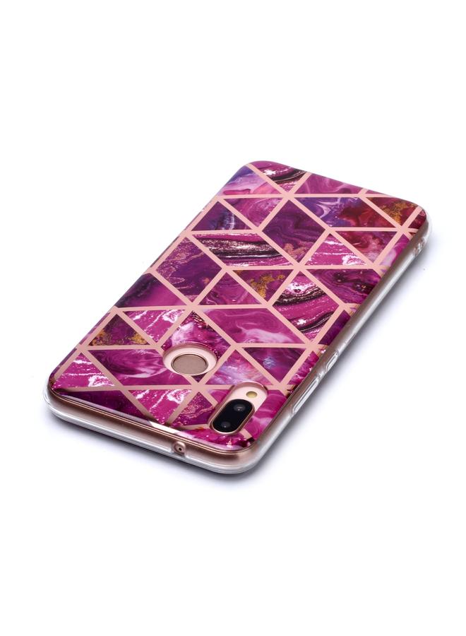 Zaboon Case For Huawei P20 lite / nova 3e Plating Marble Pattern Soft TPU Protective Case - Image 4