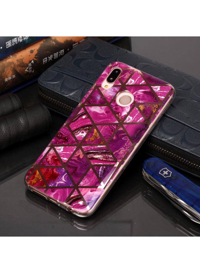 Zaboon Case For Huawei P20 lite / nova 3e Plating Marble Pattern Soft TPU Protective Case - Image 5