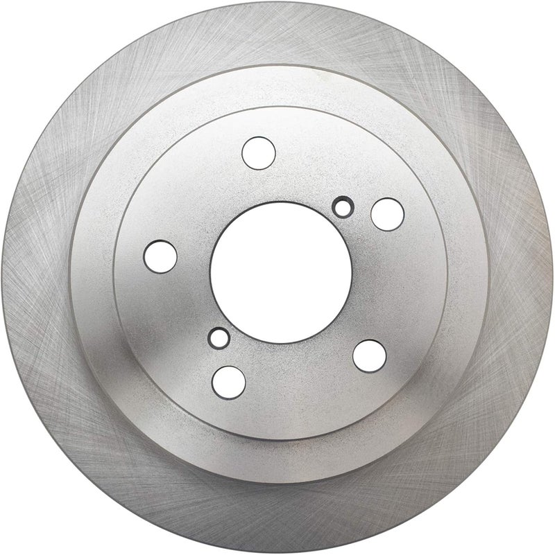 TRQ Rear Brake Rotors Set Solid Compatible with 2005-2006 Saab 9-2X 1998-2008 Subaru Forester 1993-2007 Impreza 1990-1999 Legacy - Image 5