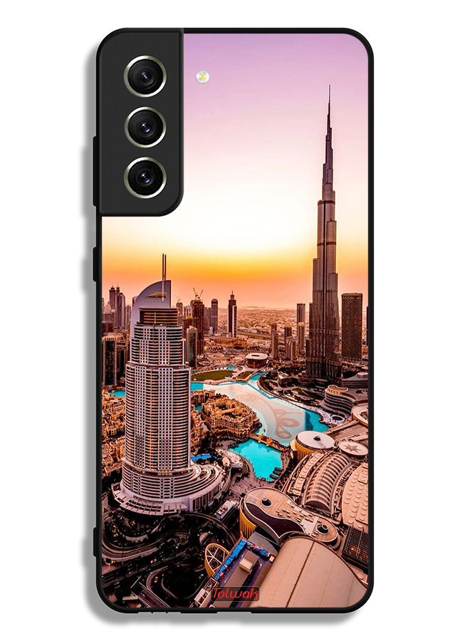 Tolwak Samsung Galaxy S21 FE 5G Protective Case Cover Downtown Dubai - Image 3