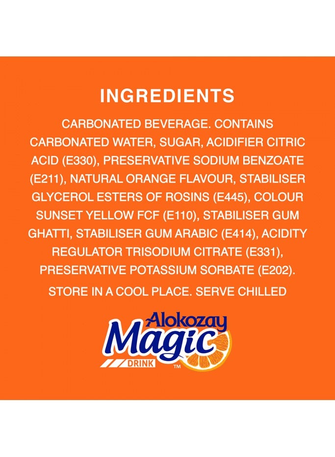 Alokozay Magic Regular Orange Drink Cans 6 x 250ml - Image 3