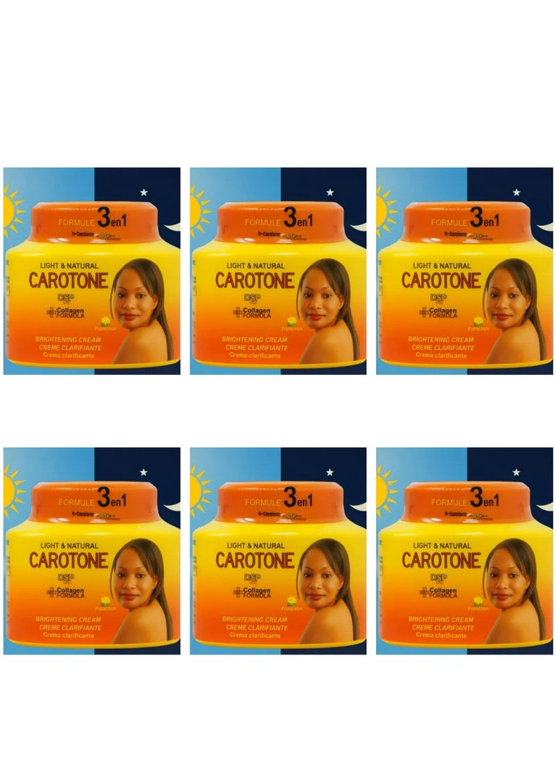 كاروتون كريم تفتيح البشرة DSP10، 6 قطع، 300 مل