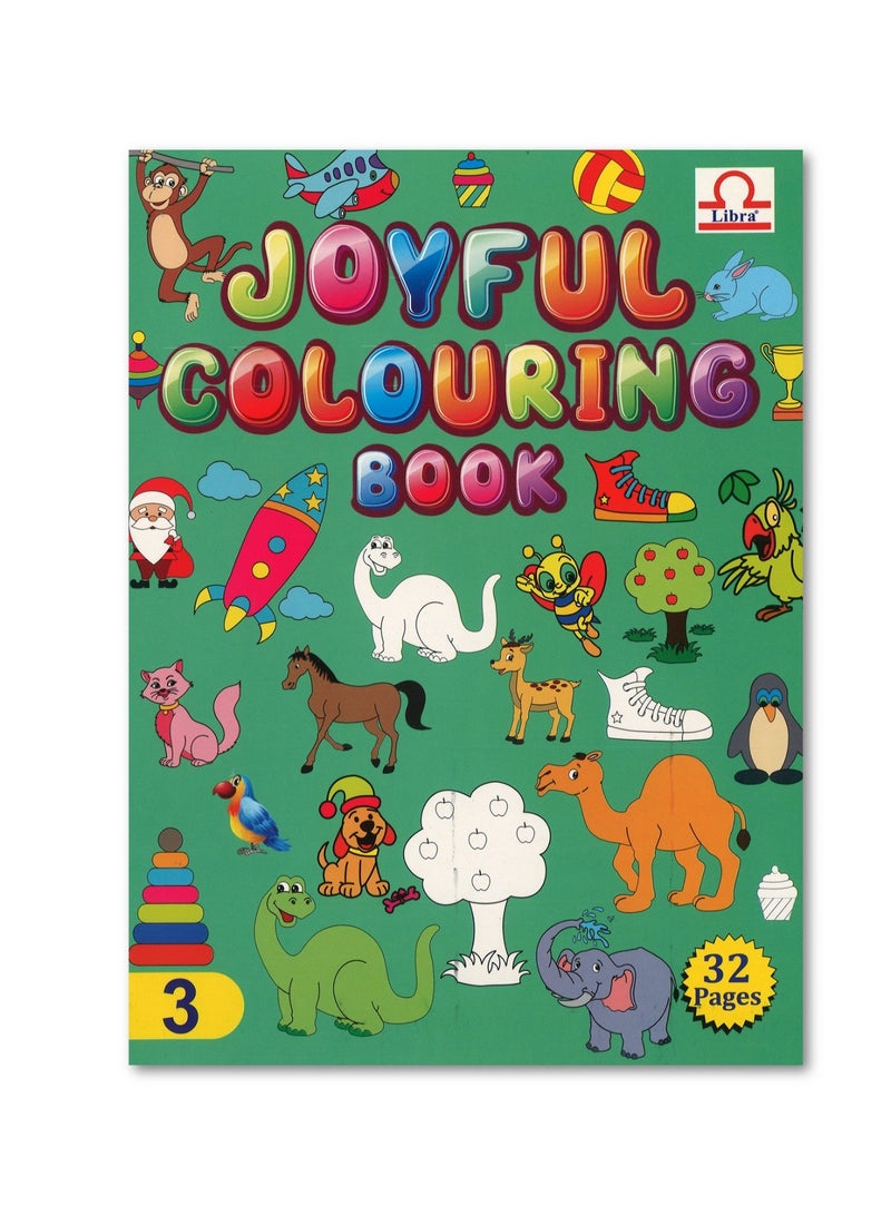 Libra 6-Piece A4 Size Fun With Colouring Activity Book For Kids 32 Pages Per Book - Image 2