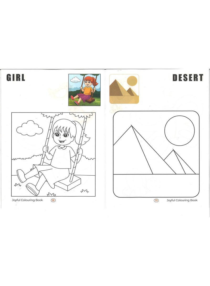 Libra 6-Piece A4 Size Fun With Colouring Activity Book For Kids 32 Pages Per Book - Image 3