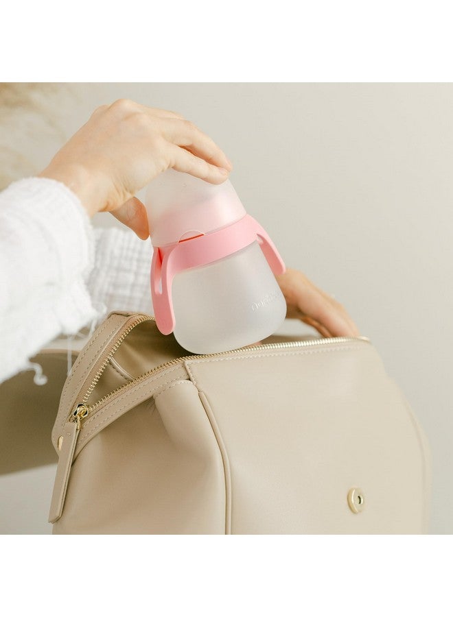NANOBÉBÉ Nanobebe Flexy Bottle Handles, Easy-Grip Ergonomic Handles, Transitional Sippy Cup Handles 2-Pack, Grey - Image 5