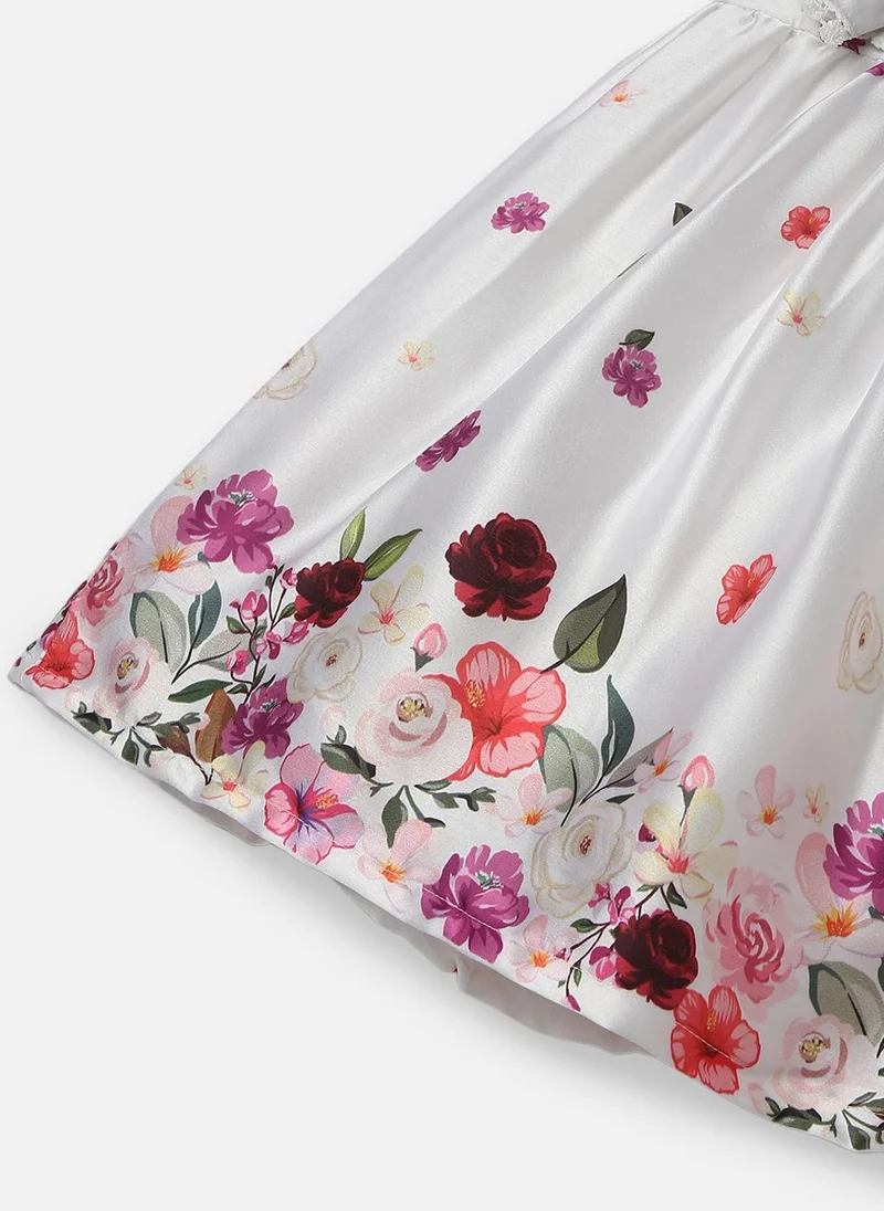 Nautinati  Nautinati Girls’ Floral Dress | Age 3 - 24 Months for Women | Best Price UAE