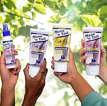 Mane 'n Tail Mane n Tail Curls Day Daily Moisture Lotion 1843g With Coconut Oil and Shea Butter Promotes healthy hair growth NO PARABENS NO SULPHATES NO PETROLATUM - Image 2
