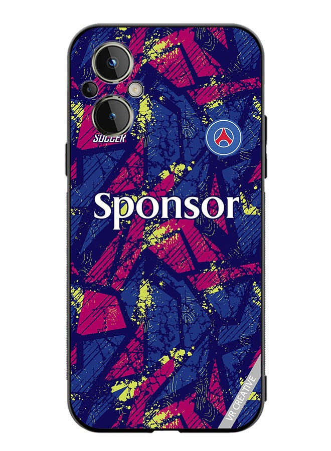 VR CREATIVE Protective Case Cover For OnePlus Nord N20 5G Jersey Design Multicolour - Image 1