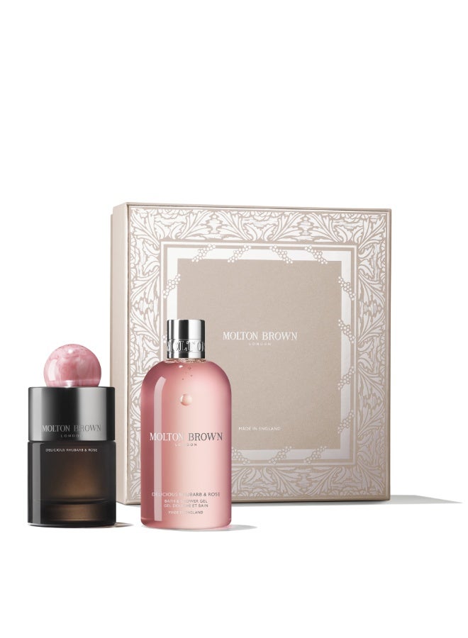 MOLTON BROWN مجموعة عطور الراوند والورد اللذيذة - Image 1