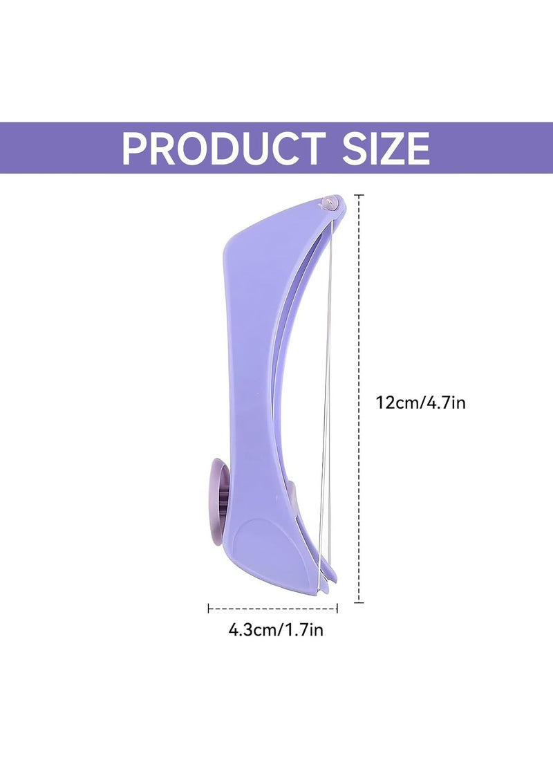 Oasisgalore Facial Epilator for Women, Manual Face Hair Remover Device with 5 Pre-Cut Extra Strength Threads, Threading Hair Removal Epilators for Women Face and Upper Lip  - Image 5