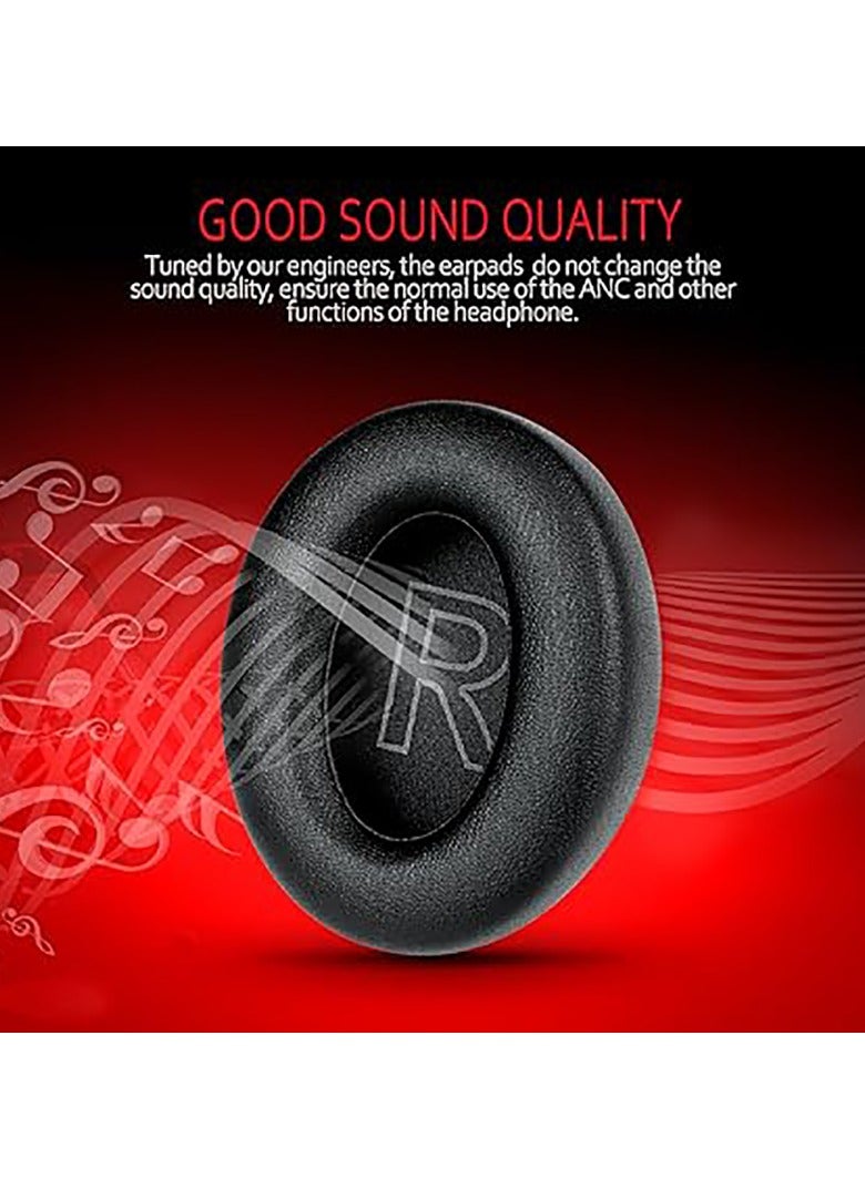 Replacement for Anker Soundcore Life Q20 Headphones, Ear Pads with High-Density Noise Isolation Foam - Black - Image 5