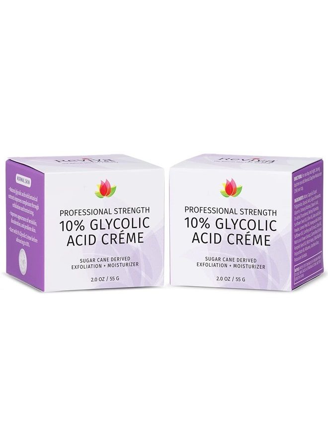 REVIVA LABS - 10% Glycolic Acid Créme 2PK (2.0 oz) - Image 2