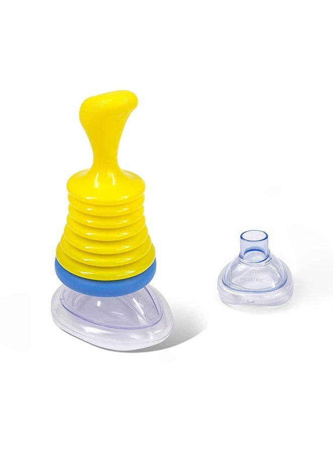 NIBEMINENT - Home Device - Portable Choking Rescue Device, Suction Rescue Device, First Aid Device for Kids and Adults, Portable Airway Suction Device for Children and Adults - Image 1