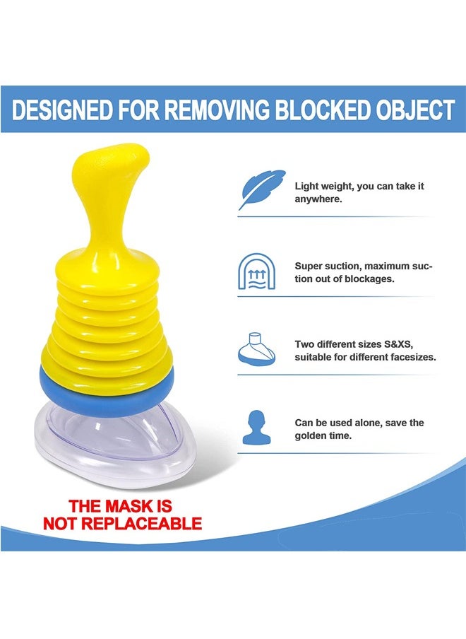 NIBEMINENT - Home Device - Portable Choking Rescue Device, Suction Rescue Device, First Aid Device for Kids and Adults, Portable Airway Suction Device for Children and Adults - Image 1