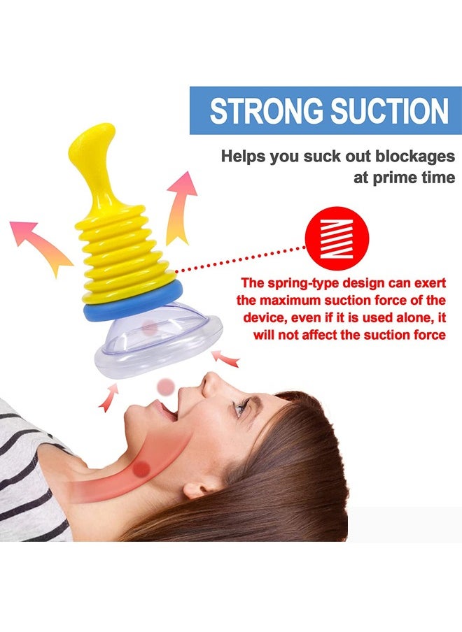 NIBEMINENT - Home Device - Portable Choking Rescue Device, Suction Rescue Device, First Aid Device for Kids and Adults, Portable Airway Suction Device for Children and Adults - Image 1