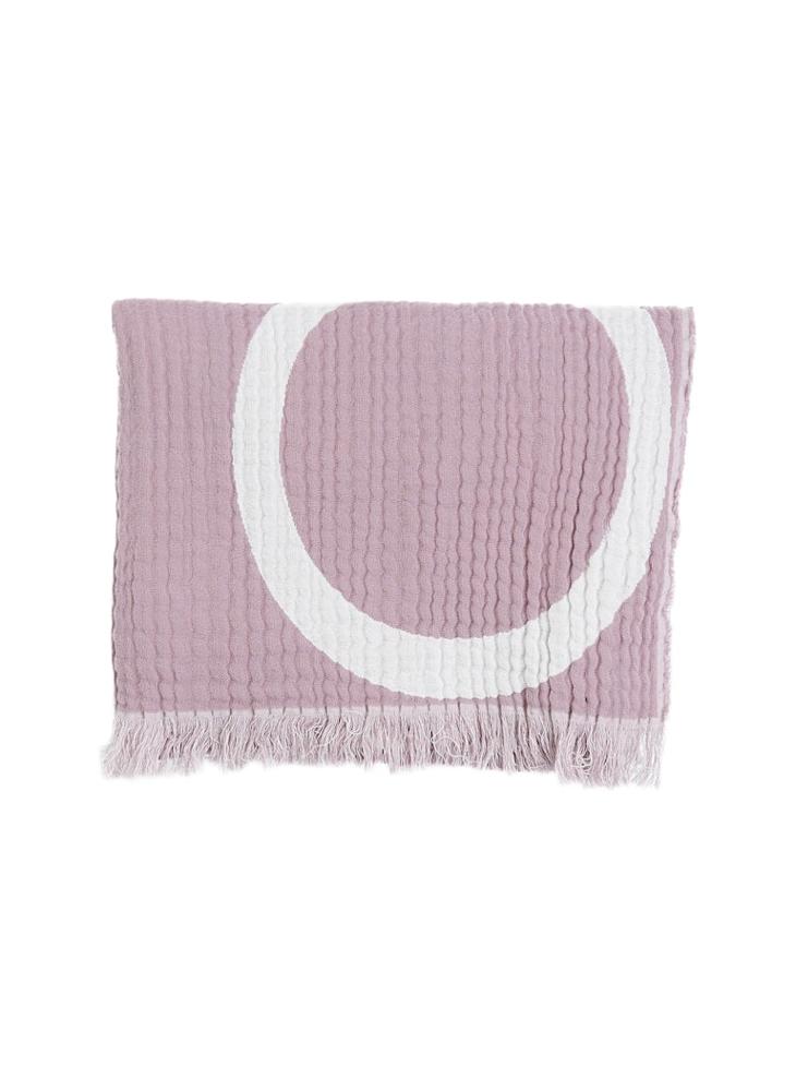 CALVIN KLEIN Logo 2-Tones Cotton Gauge Scarf  - Image 2