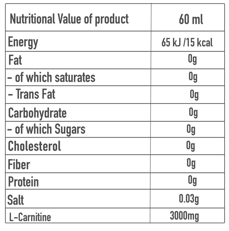 Hype - L-Carnitine 3000mg Shot Increases energy Pineapple (Pack of 12) - Image 2