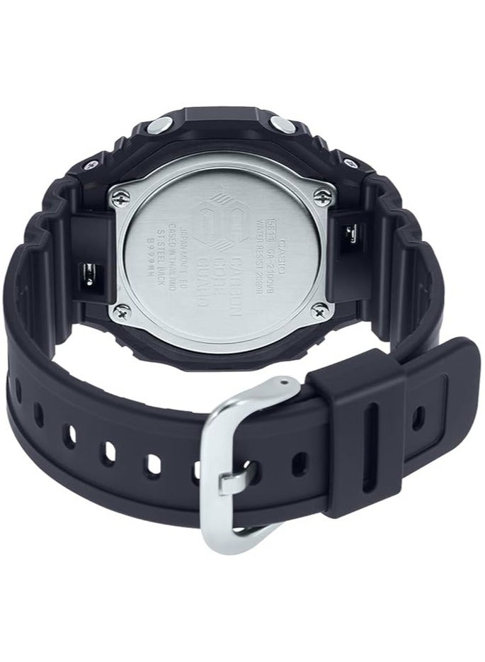 كاسيو ساعة كاسيو جي-شوك الرقمية التناظرية وورلد تايم GA-2100VB-1ADR - Image 3