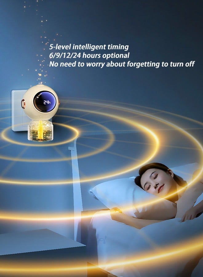MACAIIROOS Mosquito Repellent with Liquid, Electric Mosquito Repellent Heater 1 Liquid Mosquito Repellent 45ml Odorless Mosquito Repellent Suitable for Pregnant Women and Children with British Standard Adapter  - Image 4