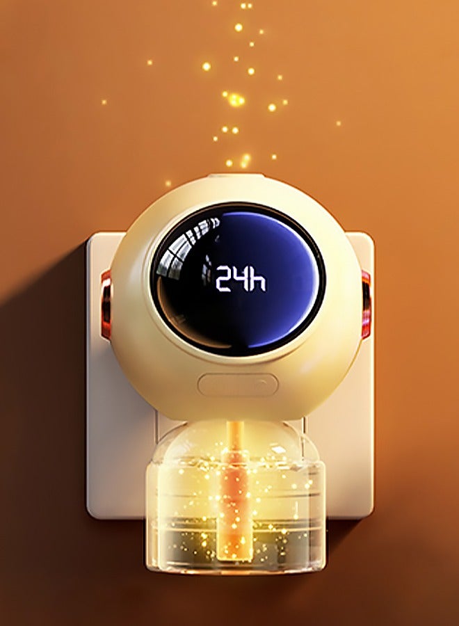 MACAIIROOS Mosquito Repellent with Liquid, Electric Mosquito Repellent Heater 1 Liquid Mosquito Repellent 45ml Odorless Mosquito Repellent Suitable for Pregnant Women and Children with British Standard Adapter  - Image 1