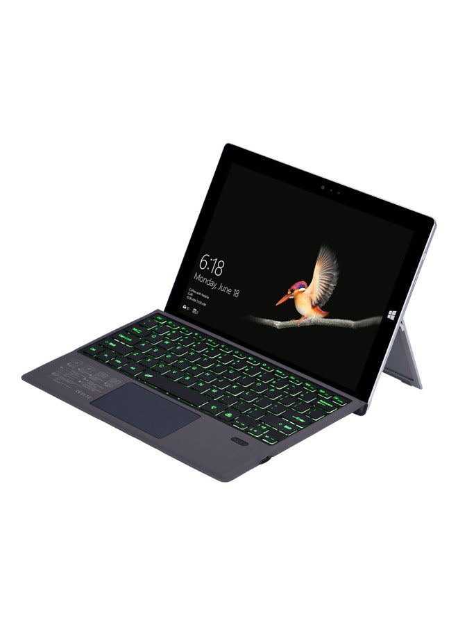 لوحة مفاتيح بلوتوث لجهاز مايكروسوفت سيرفس برو pro34567 Zhuyin Cangjie متعددة اللغات مضيئة - اللون: 【طراز الإضاءة الخلفية】 رمادي وأسود - نوع المنتج: 【ملاحظات حول هذا المنتج بلغات أخرى】 لجهاز pro3/pro4/pro2017/pro6/pro7 - Image 4