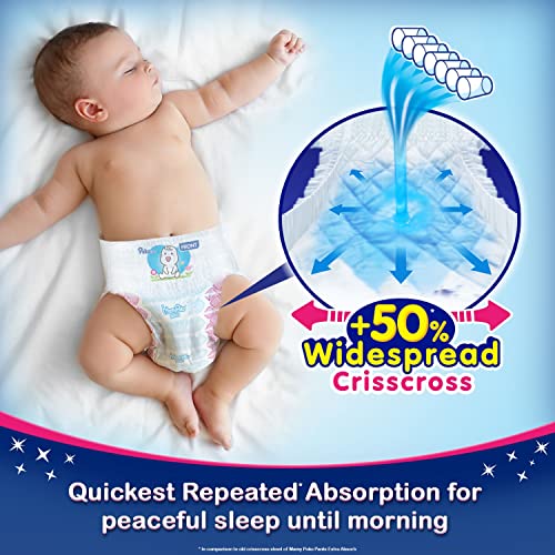 MamyPoko Pants Extra Absorb Baby Diapers, Extra Large (XL size) | 12-17 kg | 42 Count |Deep Sleep Diapers| Soft gentle fit |Deep Absorbent Crisscross | skin friendly with coconut oil | - Image 3