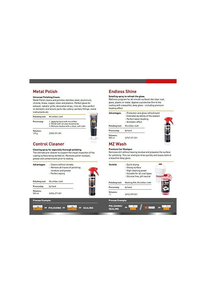 Menzerna MPPCT Metal Polishing Cream 12 fl oz 1 Pack - Image 2