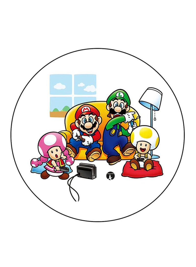 RKN The Video Game Super Mario Printed Pin Multicolour - Image 1