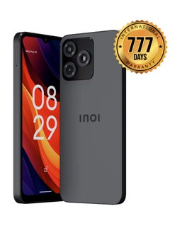 INOI A34 Adventure 6.5”, 4G LTE, HD+, 12GB RAM(3+9GB Memory Fusion)  + 128GB, Octacore 1.6GHz, 13MP + 2MP Dual Camera with Titanium Black, Middle East Version, 777 days of warranty  - Image 2