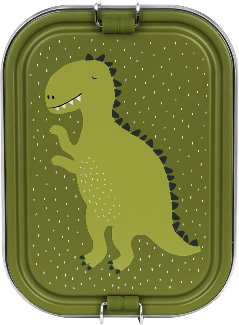 Trixie Kids Stainless Steel Lunch Box - Large - Mr Dino - Image 2