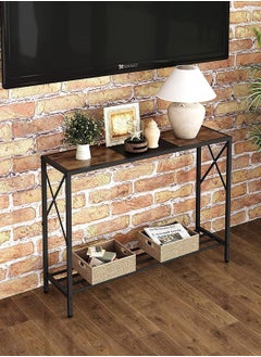 Sharpdo Console Table Storage Furniture 2-Layer Storage Suitable For Living Room/Corridor/Sofa/Side Table 106*30*76CM  - Image 5