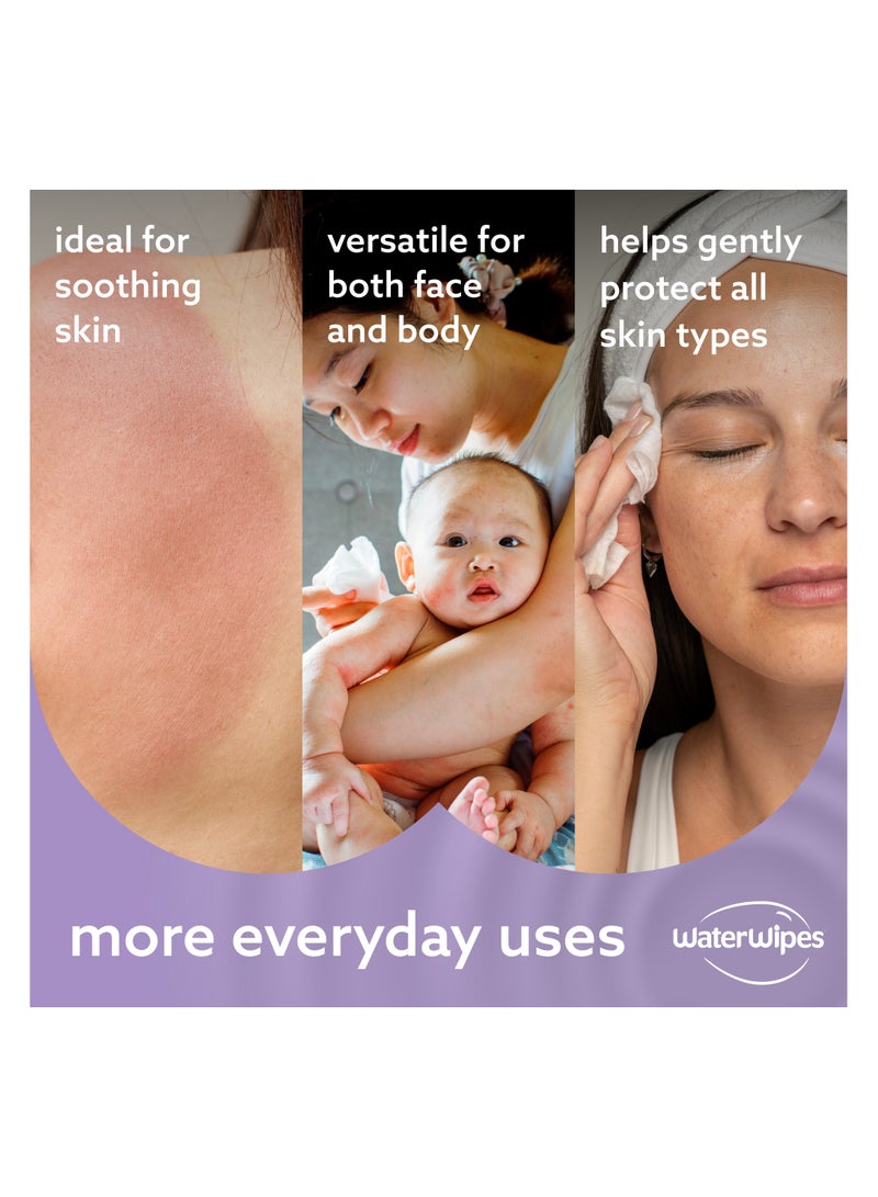 WaterWipes Soothing Clean Baby Wipes with 99% Water & Botanical Extracts - Image 4