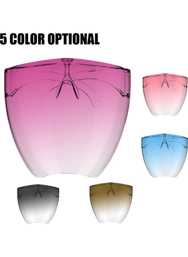 NIBEMINENT Protective Anti-Fog Full Face Shield Glass Purple - Image 2