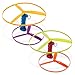 Battat Flying Disc Toy 2 Launchers 4 Discs Helicopter Playset Outdoor Toys for Summer 3 Years Skyrocopter - Image 3