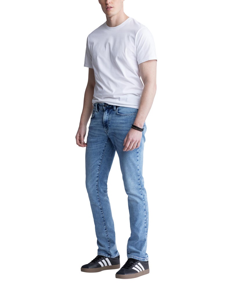 Buffalo David Bitton Men's Slim Ash Jeans, Sanded Wash - Image 5