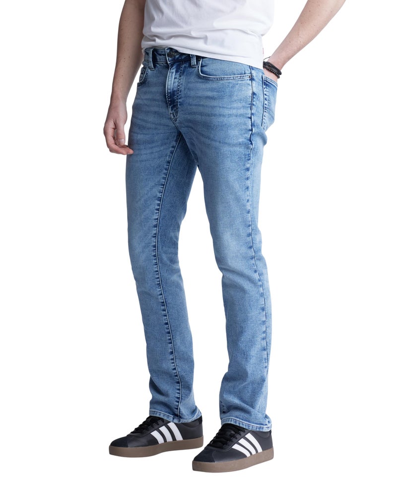 Buffalo David Bitton Men's Slim Ash Jeans, Sanded Wash - Image 2