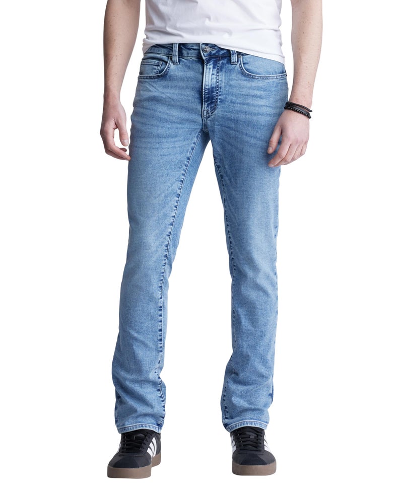 Buffalo David Bitton Men's Slim Ash Jeans, Sanded Wash - Image 1