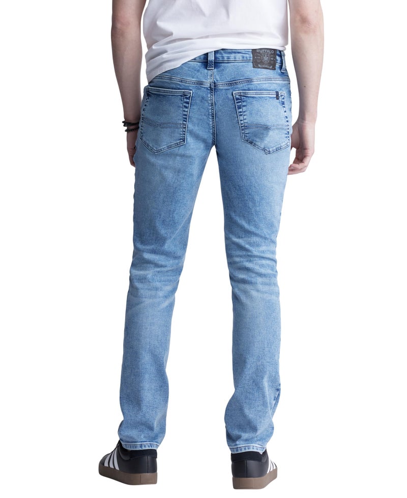 Buffalo David Bitton Men's Slim Ash Jeans, Sanded Wash - Image 3
