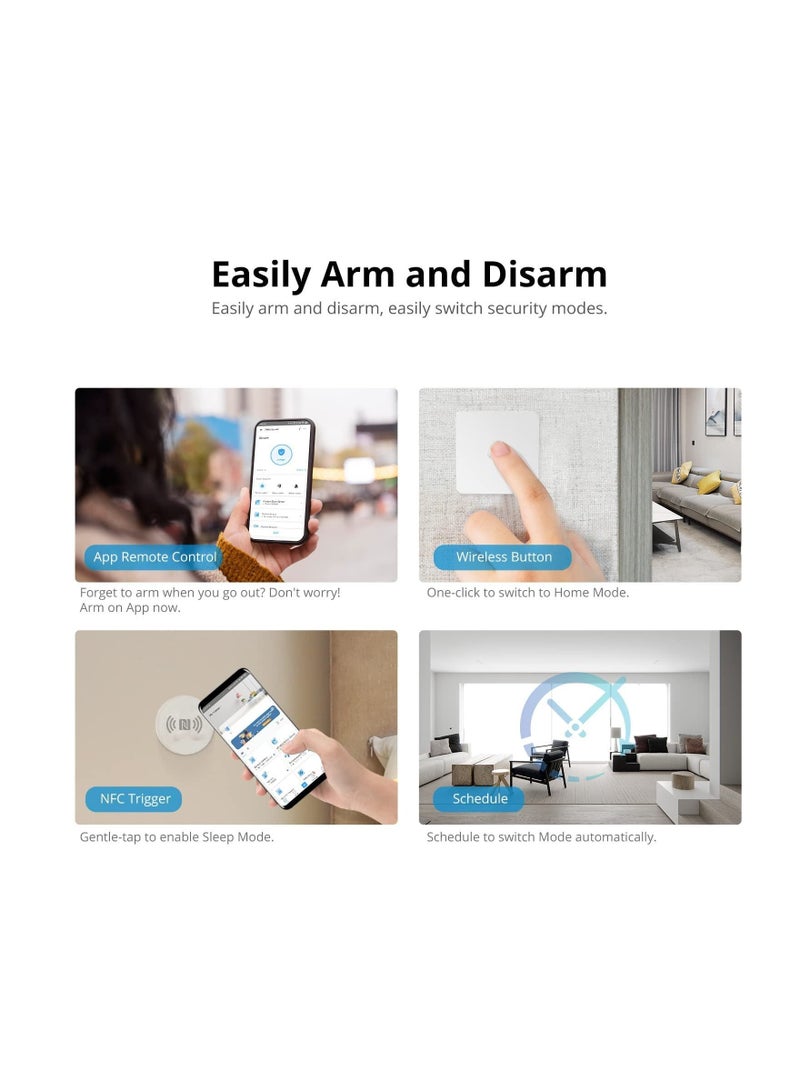 Captaintech Zigbee Bridge Pro Hub, Wi-Fi & Zigbee Dual-Protocol Supporting, App Control and Multi-Device Management, Compatible with Zigbee Devices, As A Local Alarm, Set Up Home Security Modes(1 Pack) - Image 5