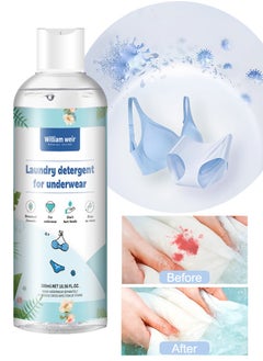 300ml Underwear Detergent Laundry Liquid Lingerie Panty Cleaner Stain Remover Remove Blood Dirt and Bad Smell