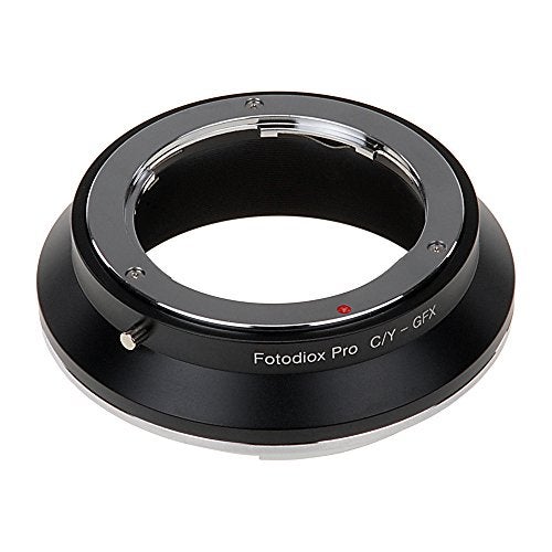 Fotodiox محول عدسة فوتوديوكس برو كونتاكس/ياشيكا (CY) لعدسات SLR إلى كاميرا G-Mount GFX بدون مرآة، أسود فوتوديوكس - Image 2