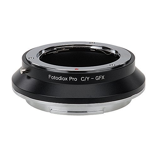 Fotodiox محول عدسة فوتوديوكس برو كونتاكس/ياشيكا (CY) لعدسات SLR إلى كاميرا G-Mount GFX بدون مرآة، أسود فوتوديوكس - Image 1