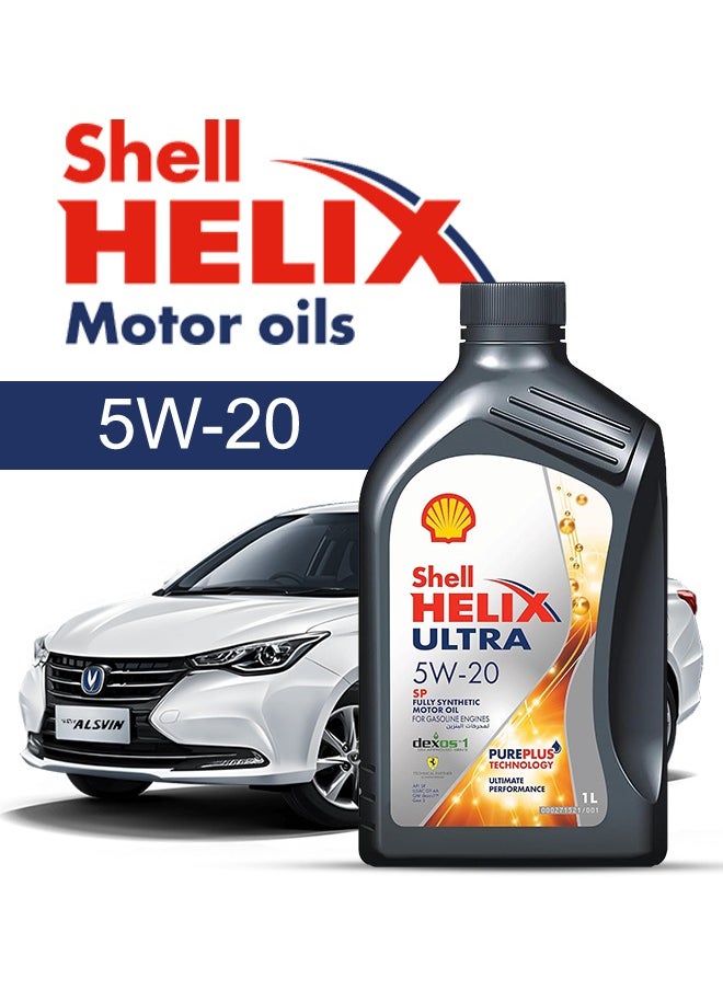 Shell Engine Oil – For Changan L  2024 - 2020، 4 Liter، viscosity 5w20 Shell - With Engine Oil Filter - 2020 2021 2022 2023 2024 