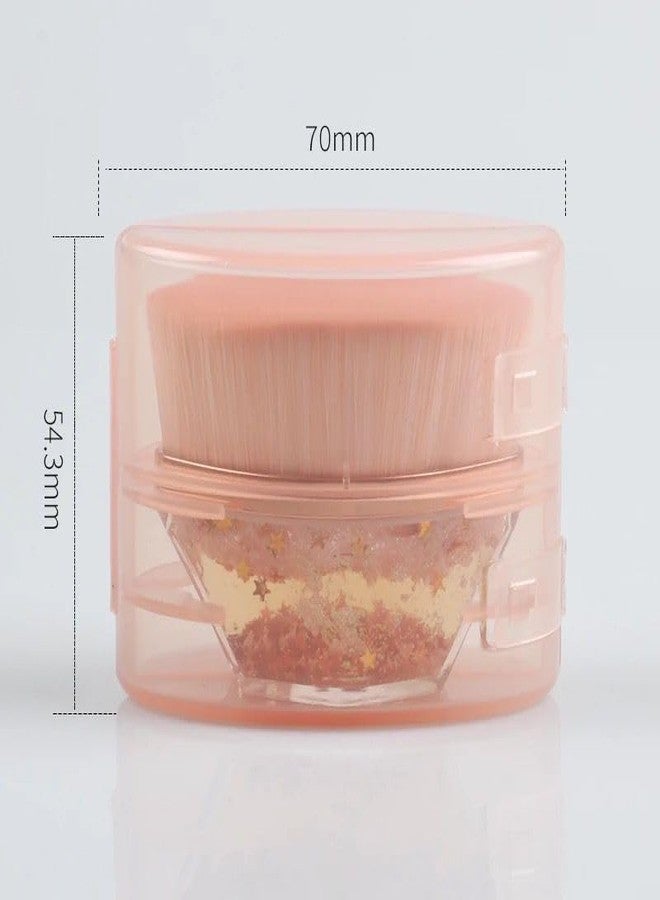 MVM Enterprise Foundation Makeup Brush, Kabuki Hexagon Face Blush Liquid Powder Foundation Brush for Blending Liquid, Cream or Flawless Powder Cosmetics - Image 4