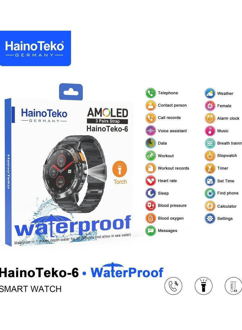 Haino Teko Haino Teko Waterproof With 3 pairs Strap