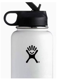 Hydro Flask Standard Mouth Water Bottle with Flex Cap - White - Shop Travel  & To-Go at H-E-B